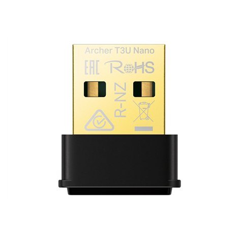 TP-LINK | AC1300 Nano Wireless MU-MIMO USB Adapter | Archer T3U Nano | Wireless - 2